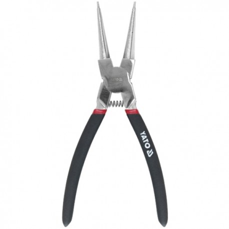 Cleste cu varf drept pentru inele siguranta, 200 mm, inele interioare Yato - YT-2146