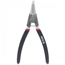Cleste SEGER cu varf indoit pentru inele de siguranta, 200 mm, inele exterioare - Yato - YT-2145